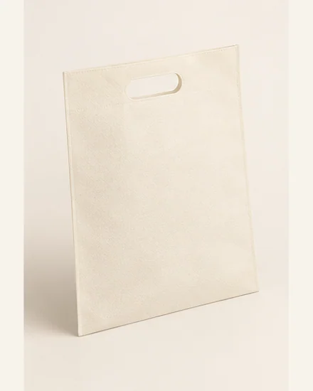 D-Cut Non-Woven Bag — AI-generated style illustration