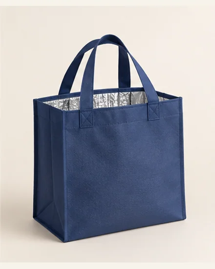 Open-Top Foil-Lined Bag — AI-generated style illustration