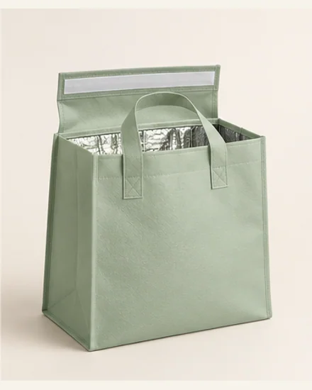 Self-Seal Foil-Lined Bag — AI-generated style illustration