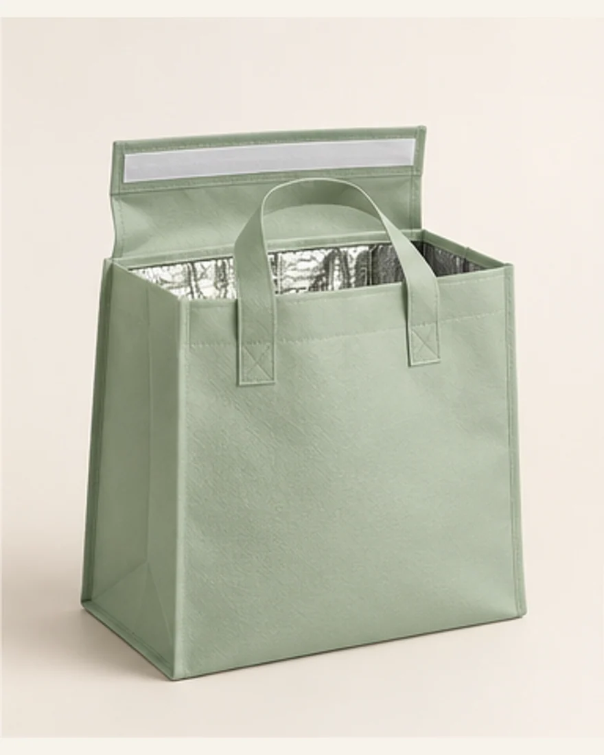 Self-Seal Foil-Lined Bag — AI-generated style illustration