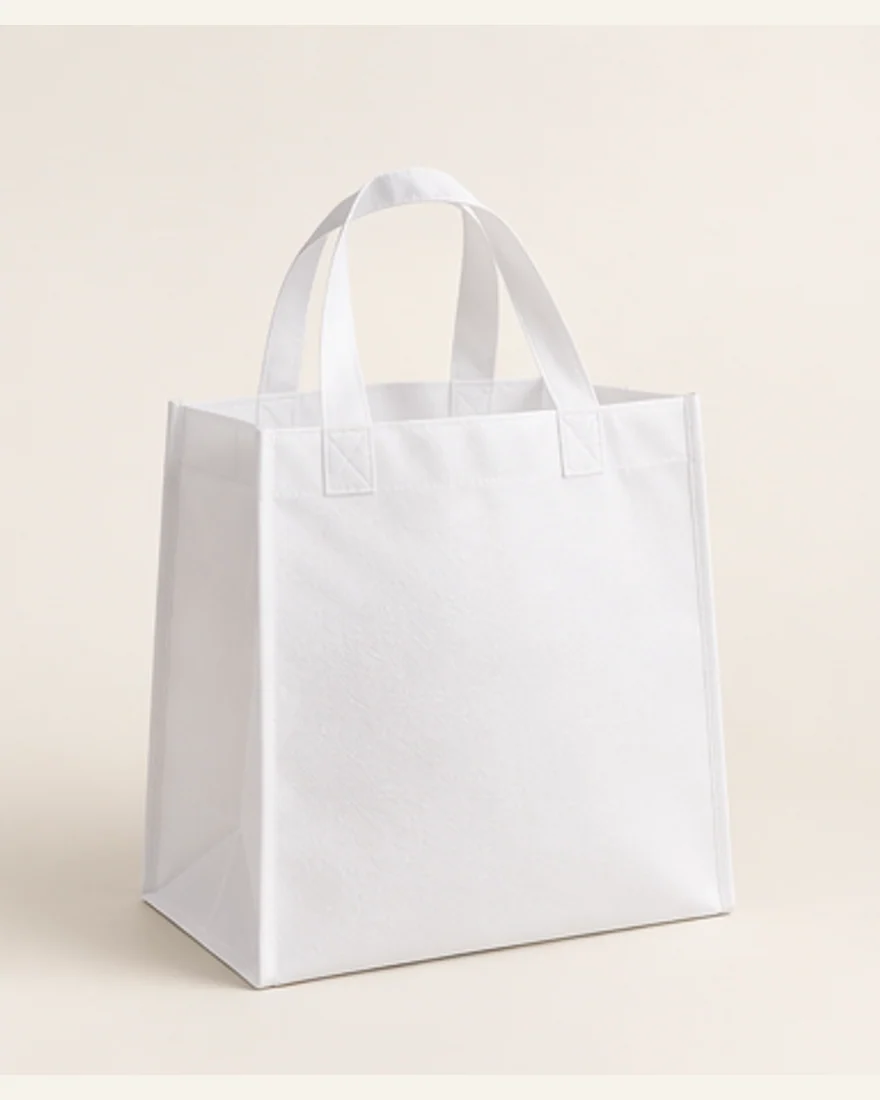 Non-Woven Takeaway Bag — AI-generated style illustration